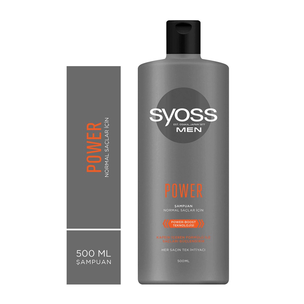Syoss Men Power Şampuan 500 ml