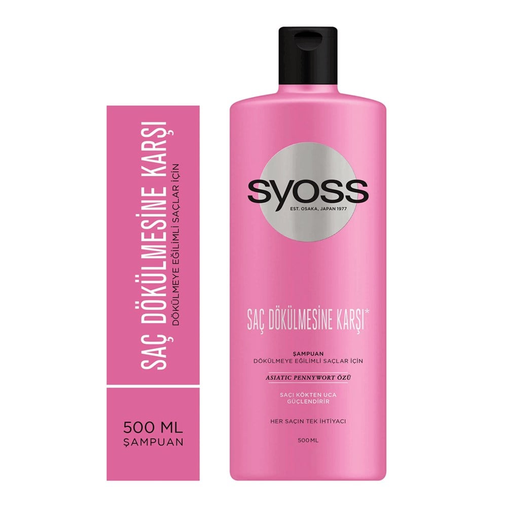 Syoss Saç Dökülmesine Karşı Şampuan 500 ml