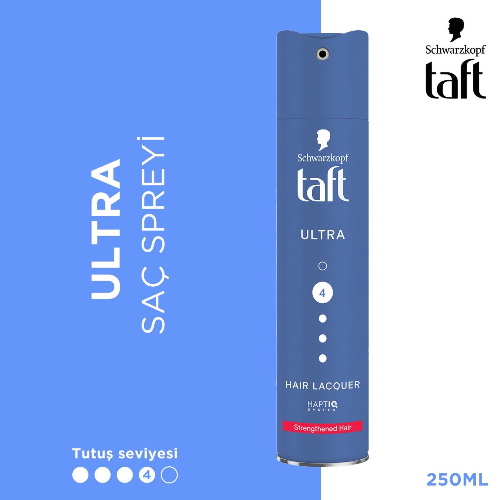Taft Ultra Güçlü Saç Spreyi 250 Ml