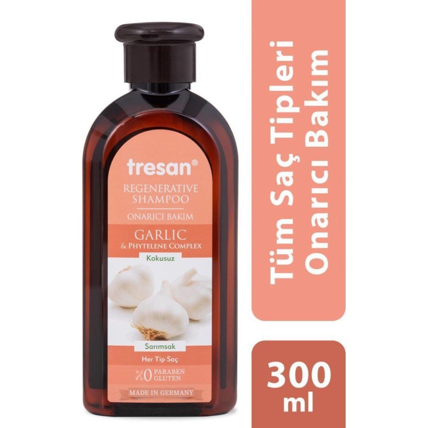 Tresan Sarımsak Özlü Onarıcı Bakım Şampuanı 300 ml