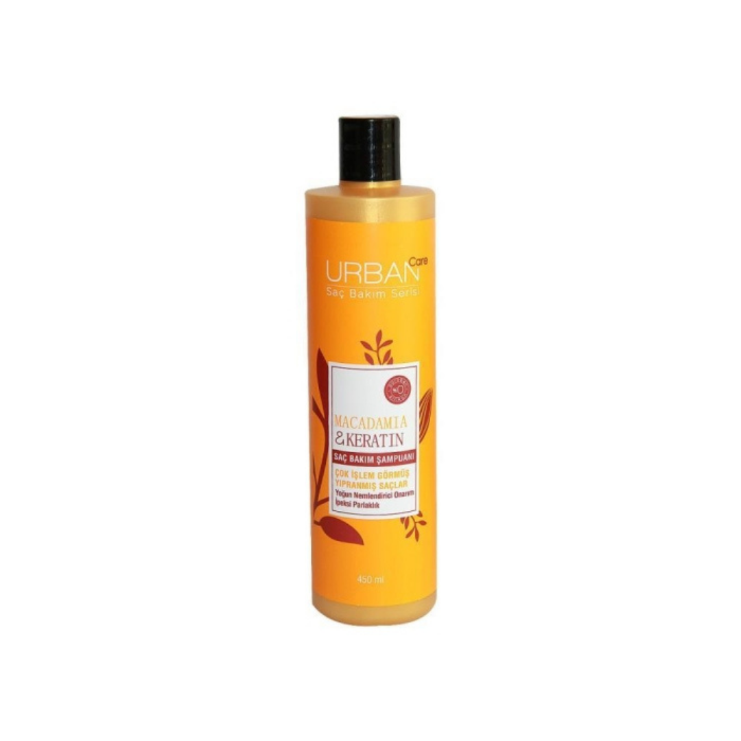 Urban Care Makademya&keratin Çok Işlem Görmüş Saçlara Özel Onarıcı Şampuan-450ml-vegan