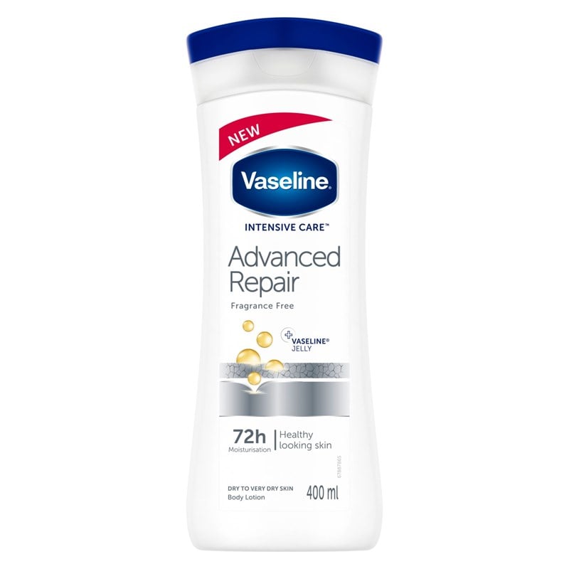 Vaseline Advanced Unfragranced Body Lotion 400 Ml