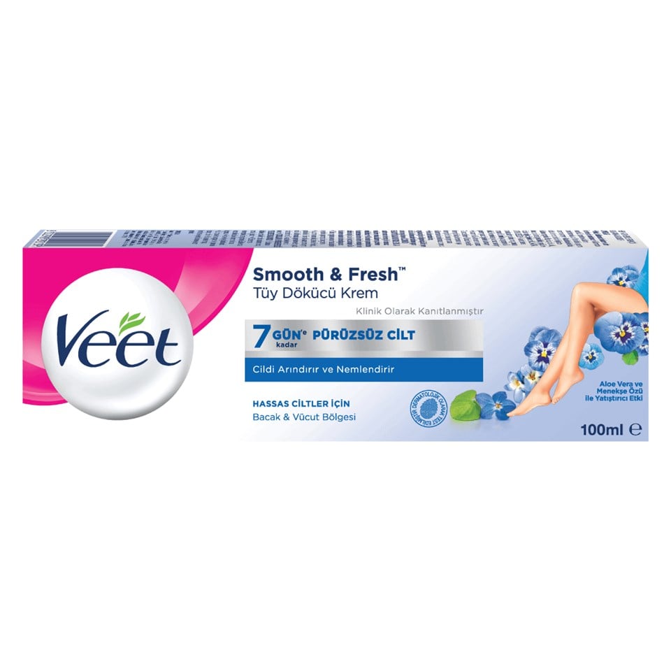 Veet Tüy Dökücü Krem Hassas Ciltler İçin 100 ml