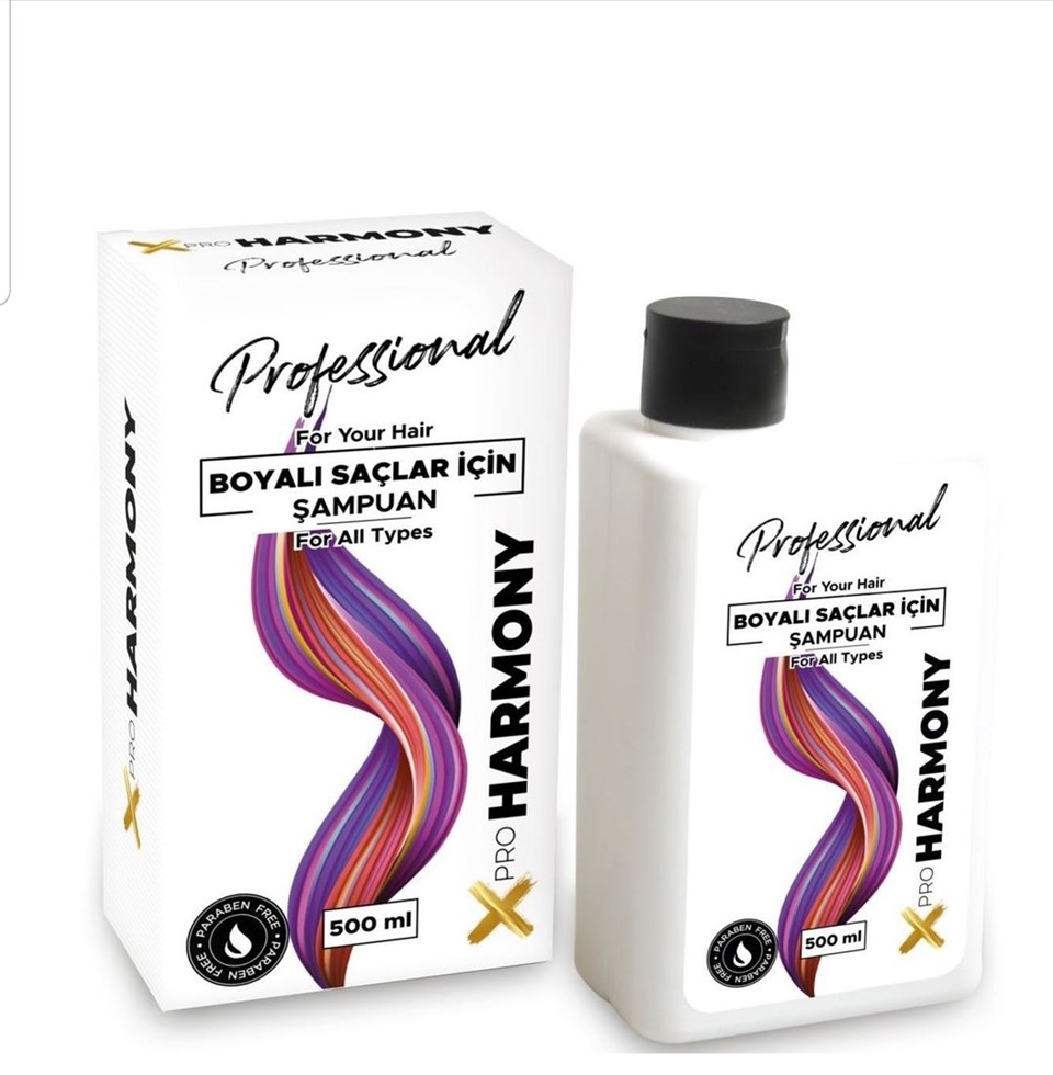 X Pro Harmony Boyalı Saçlar İçin Şampuan 500ml