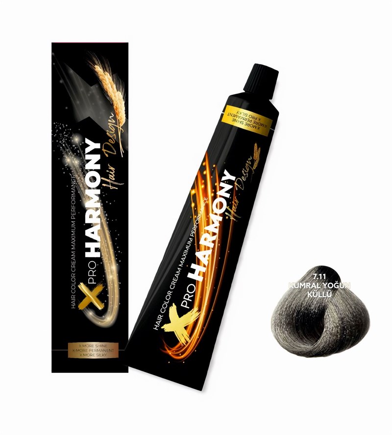 X pro HARMONY SAÇ BOYASI 7.11 KUMRAL YOĞUN KÜLLÜ