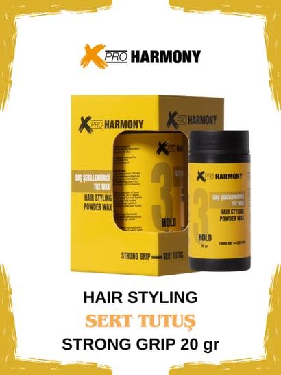 X ProHarmony Haır Stylıng Strong Grıp Powder Wax 20 gr No.3