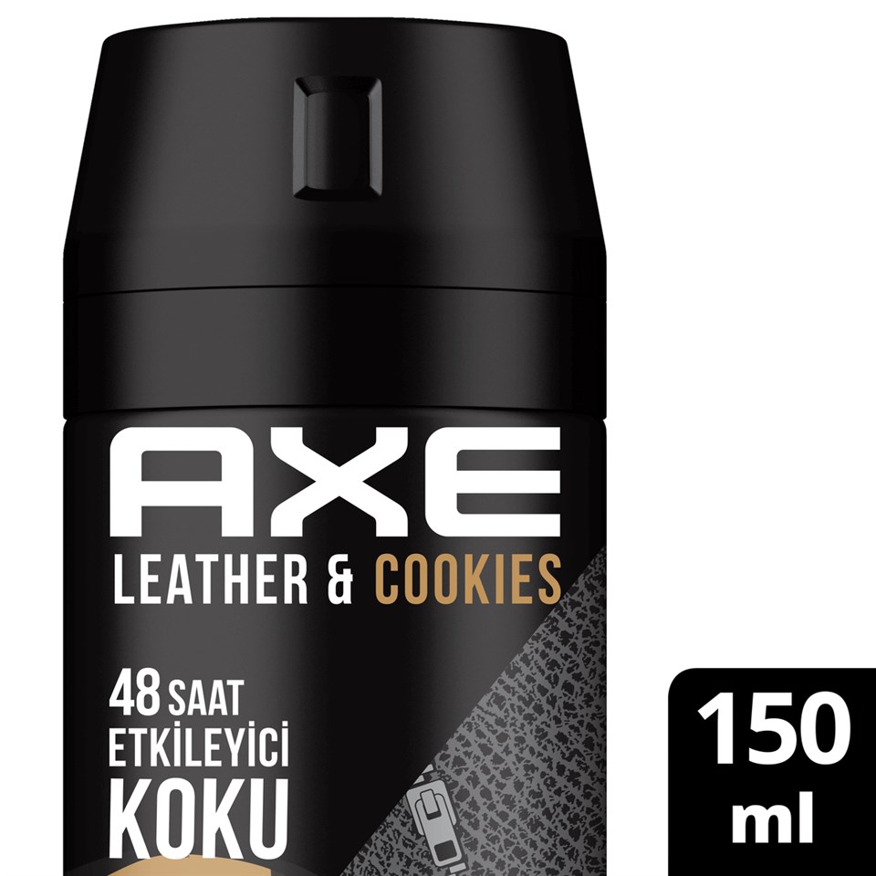  Axe Erkek Deodorant Sprey Leather & Cookies 150 ml