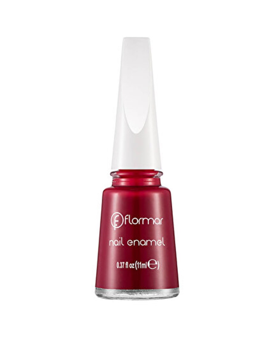  FLORMAR NAIL ENAMEL- Parlak bitişli oje | 11 ML - 496 RED CARPET
