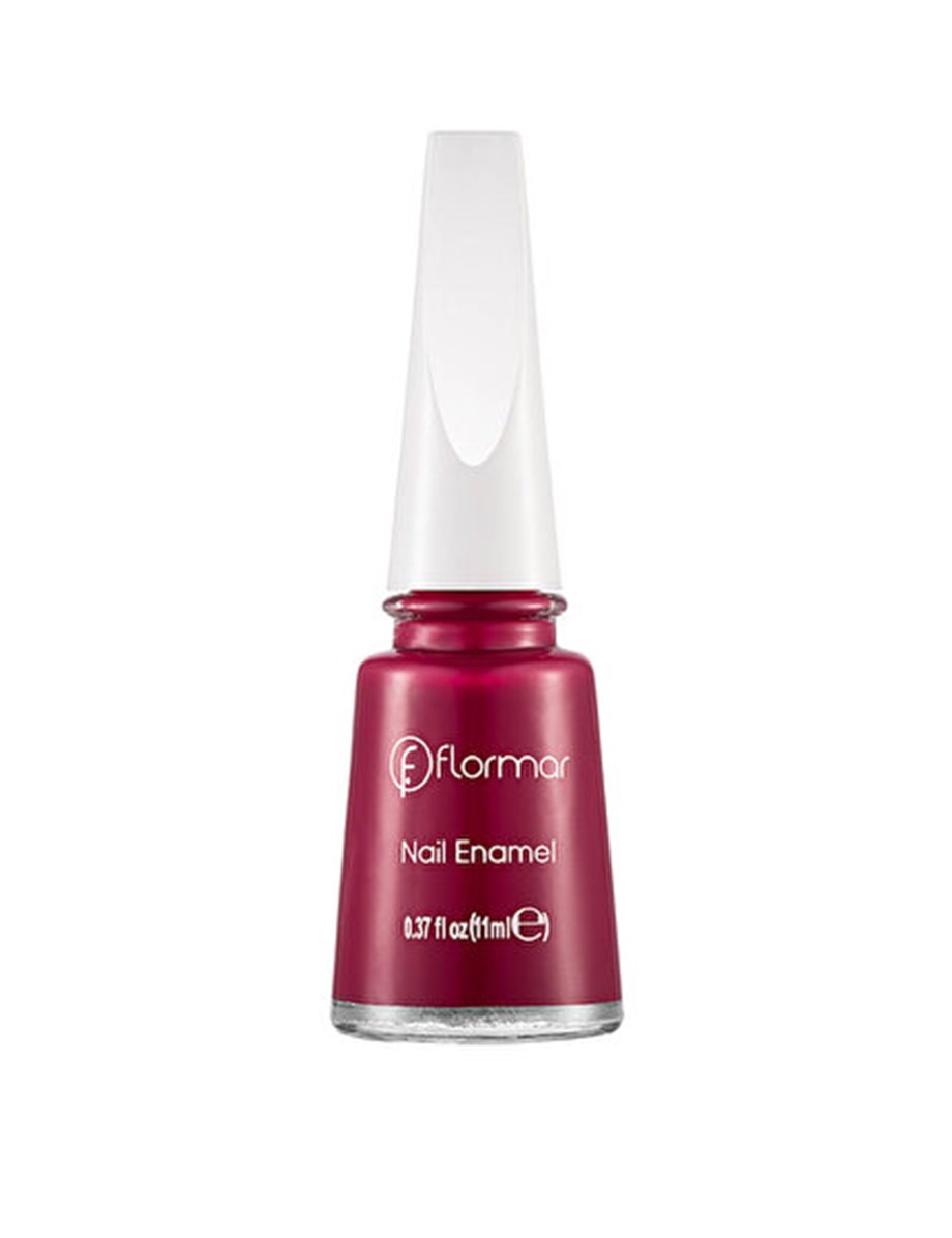  FLORMAR NAIL ENAMEL- Parlak bitişli oje | 11 ML - 482 EXPRESSIVE BLACKBERRY