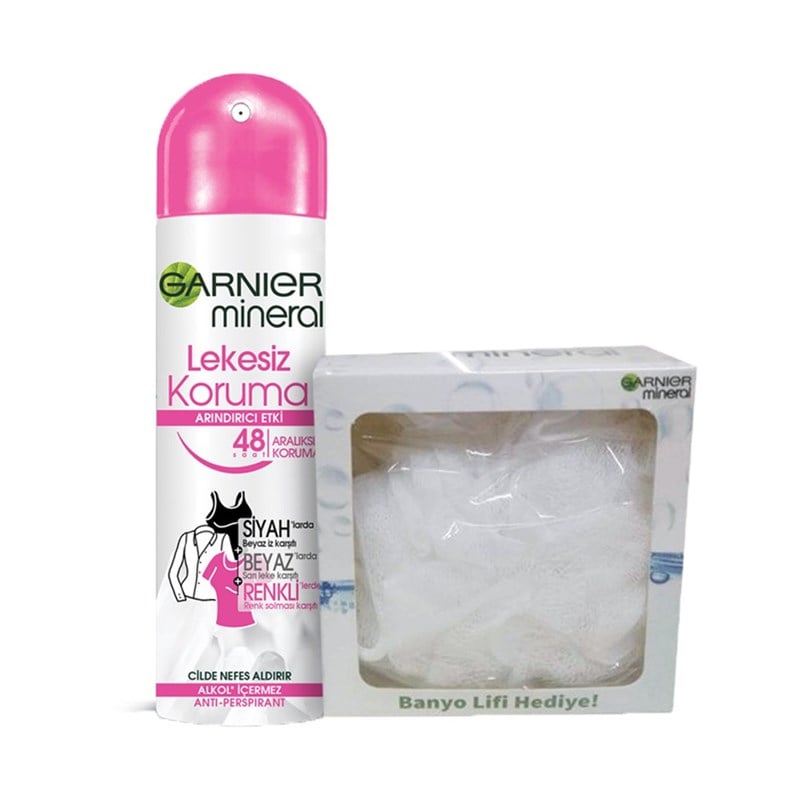  Garnier Lekesiz Koruma Deodorant 150 ml Banyo Lifi Hediye