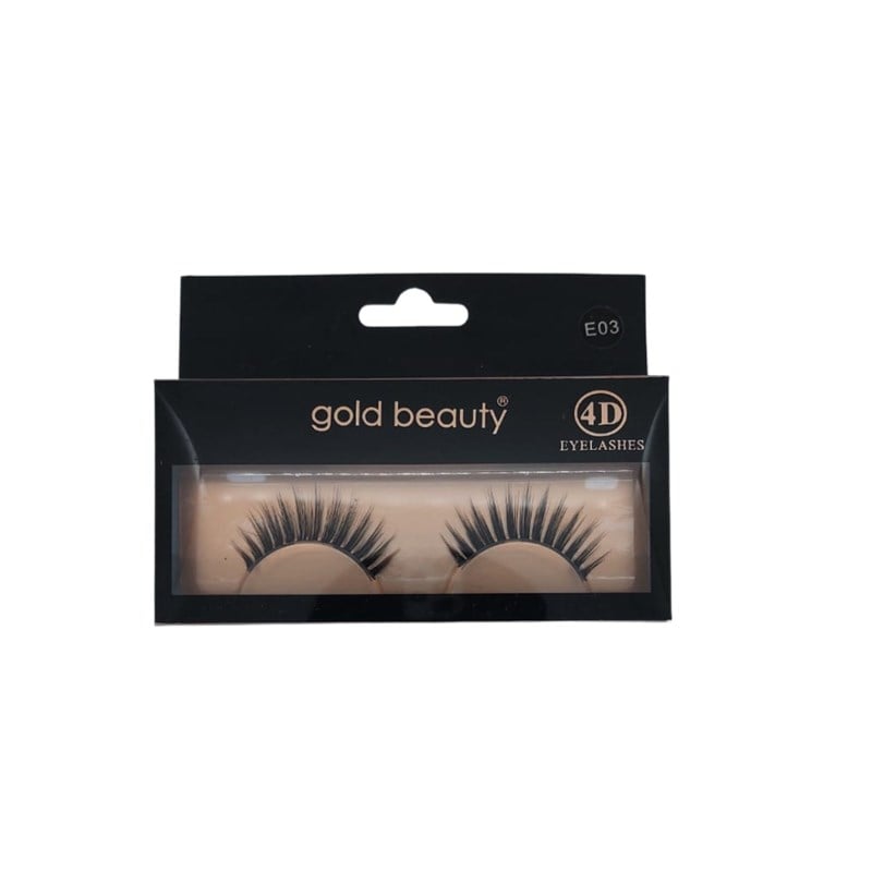  Gold Beauty 4d Takma Kirpik Eyelashes E03