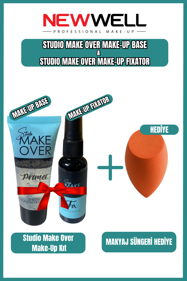 New Well Makeover Profesyonel Make-Up Kit