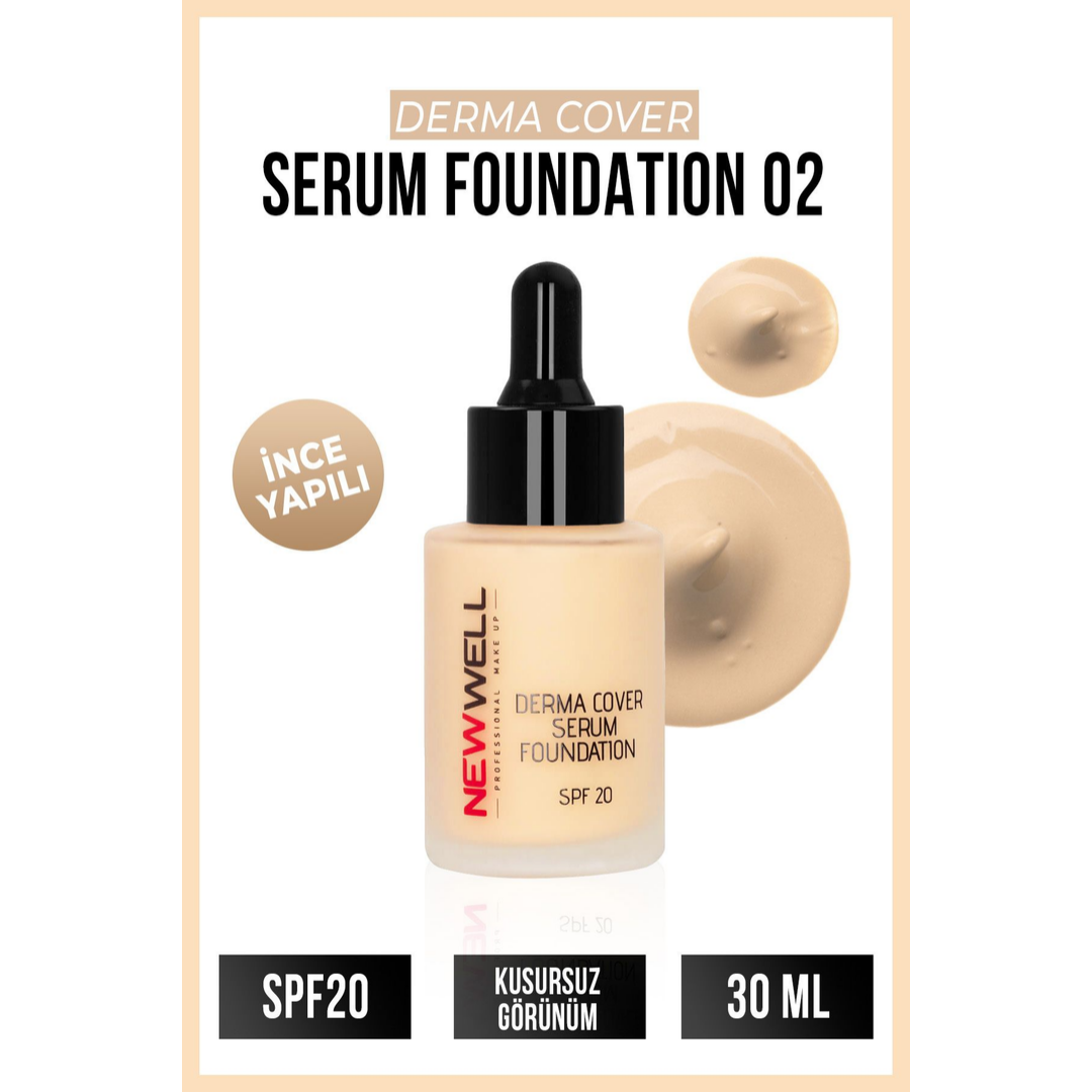  Newwell Derma Cover Serum Foundation - 02