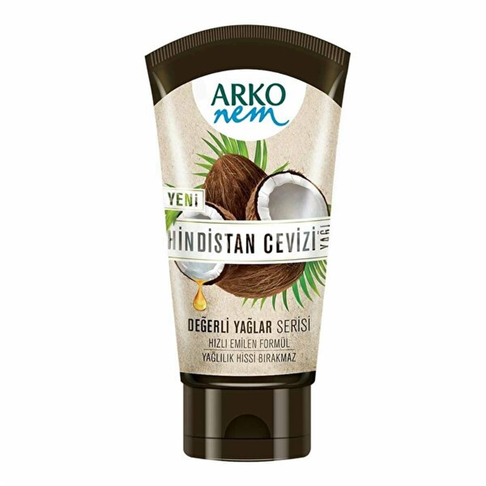 Arko Nem Değerli Yağlar Hindistan Cevizli El ve Vücut Kremi 60 ml