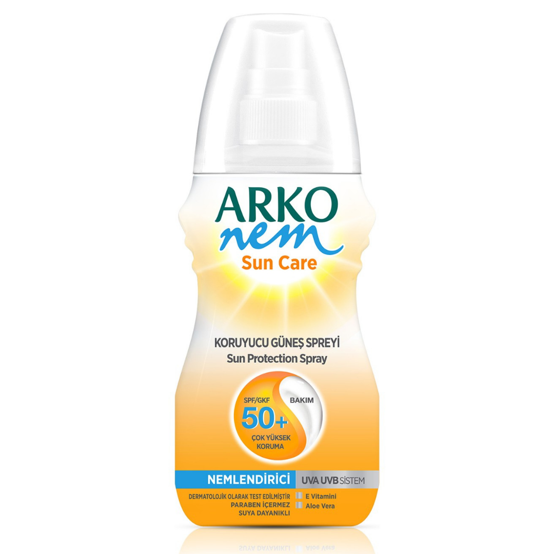 Arko Nem Güneş Sprey Spf 50 Faktör 150 Ml