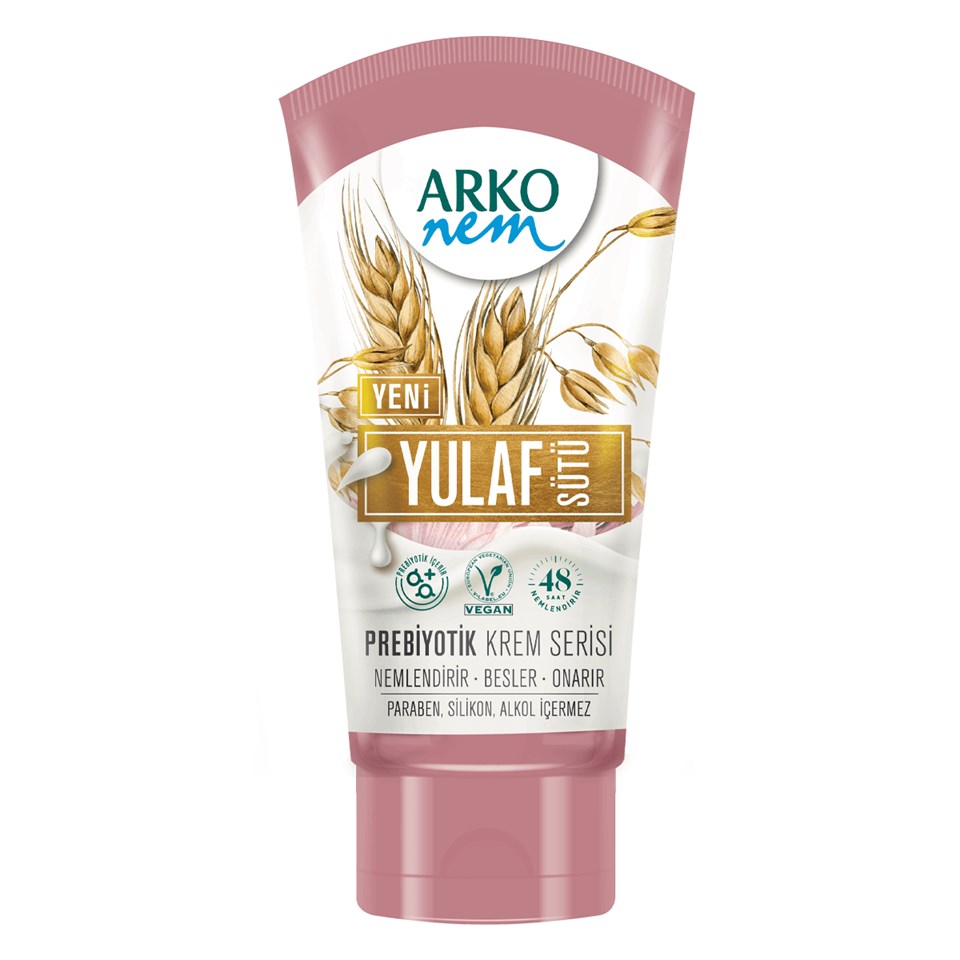 Arko Nem Prebiyotik El ve Vücut Kremi Yulaf Sütü 60 ml