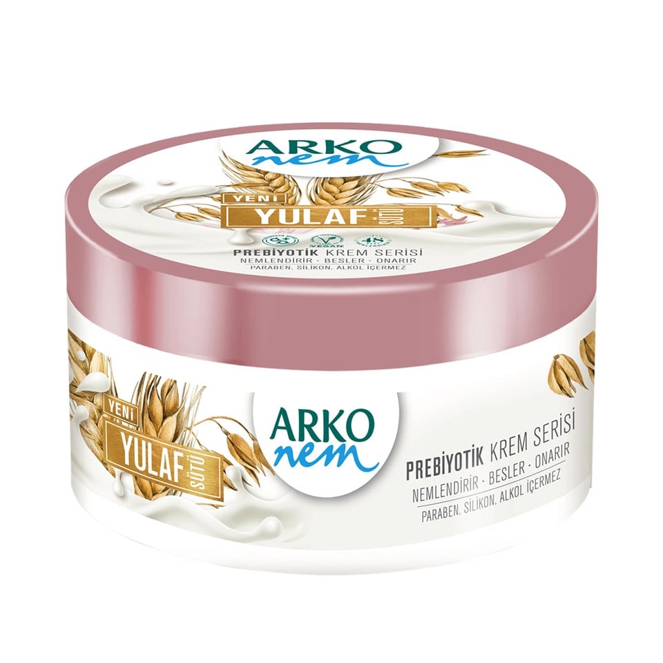Arko Nem Prebiyotik El ve Vücut Kremi Yulaf Sütü 250 ml