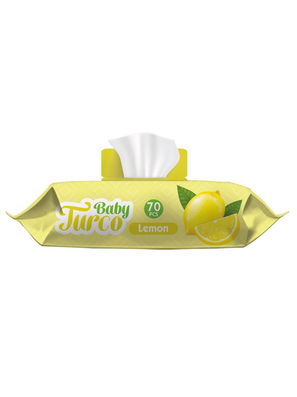 Baby Turco Limon Kokulu Islak Bebek Havlusu 70 Yaprak