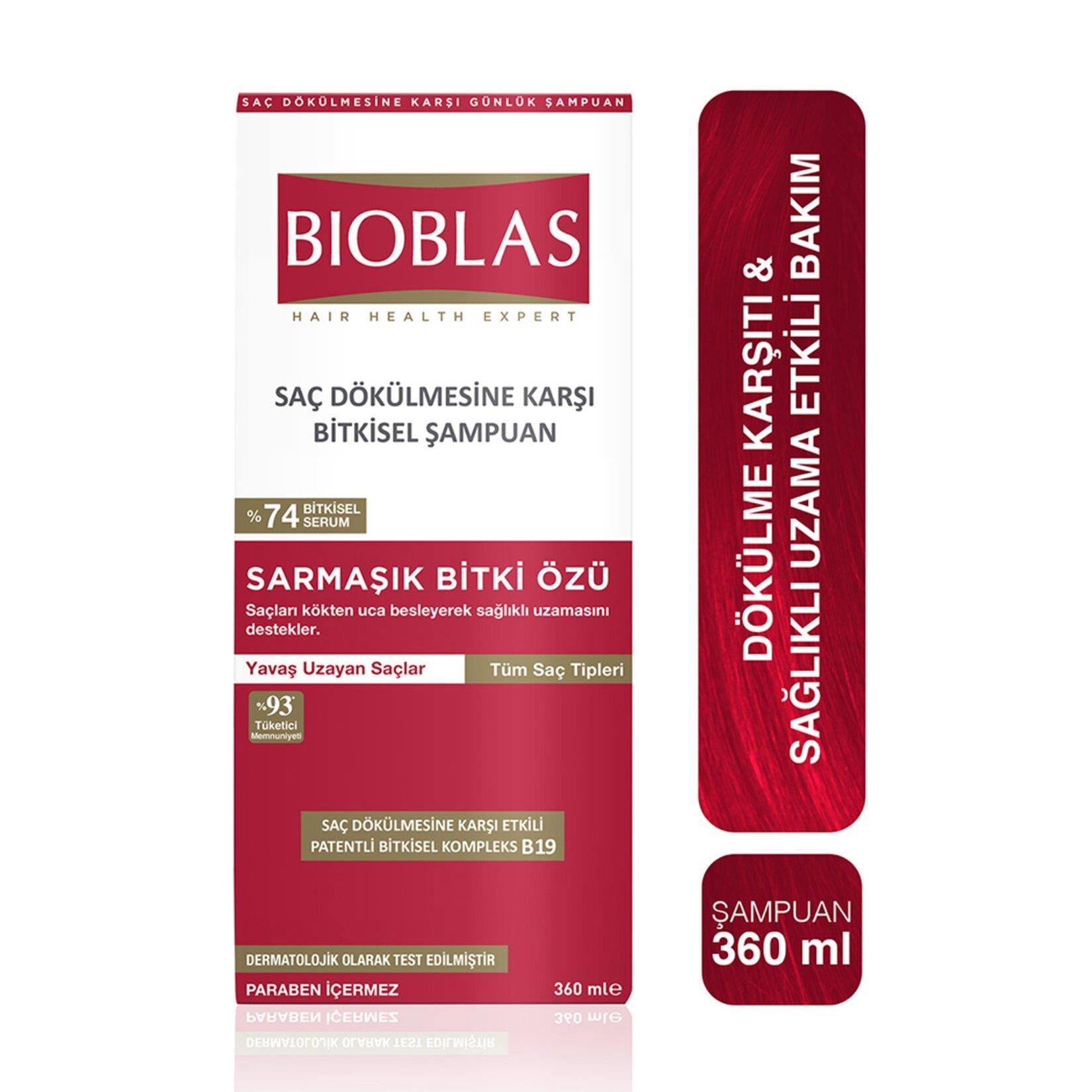 Bioblas Sağlıklı Uzama Etkili Şampuan 360 Ml