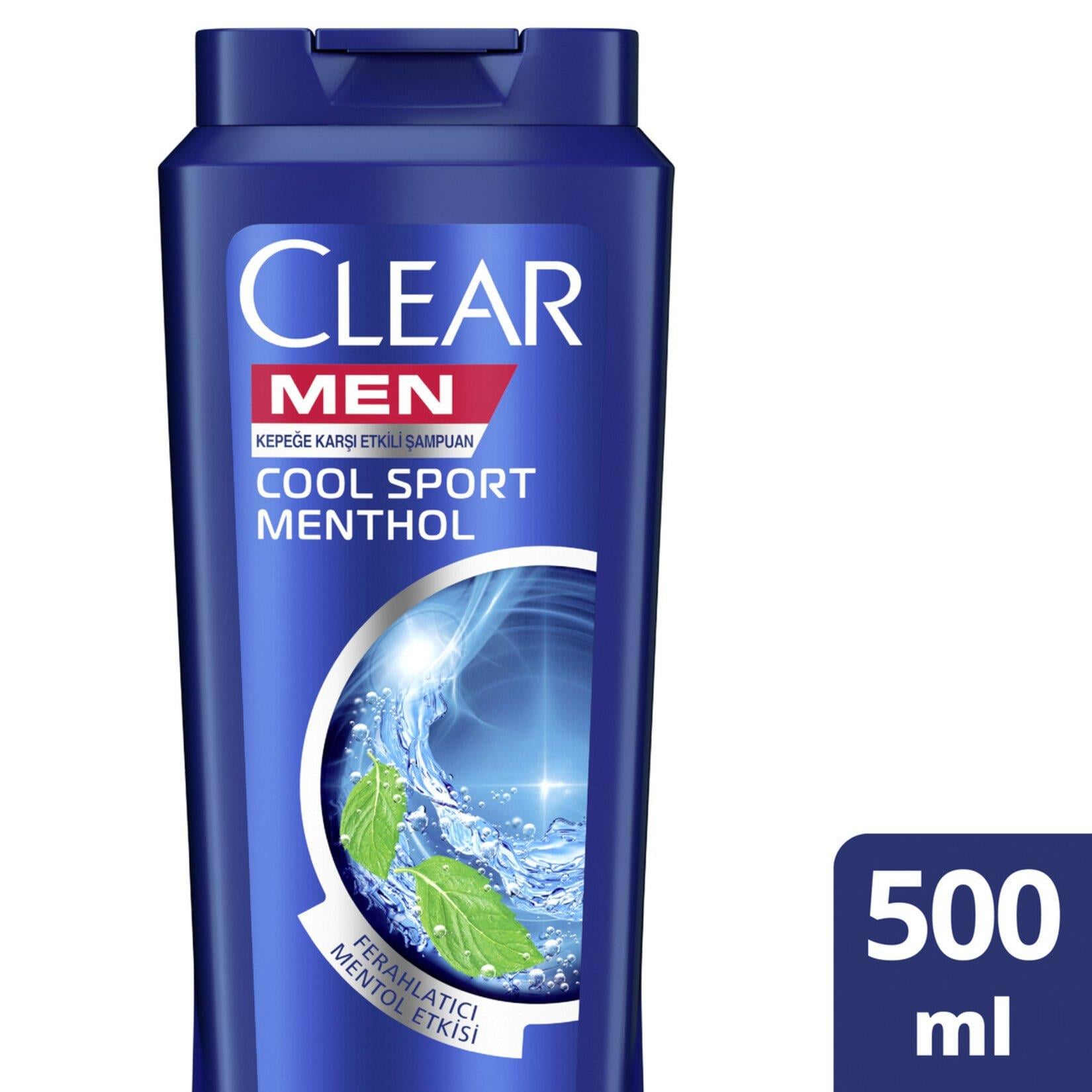 Clear Men Cool Sport Mentol Şampuan 500 Ml