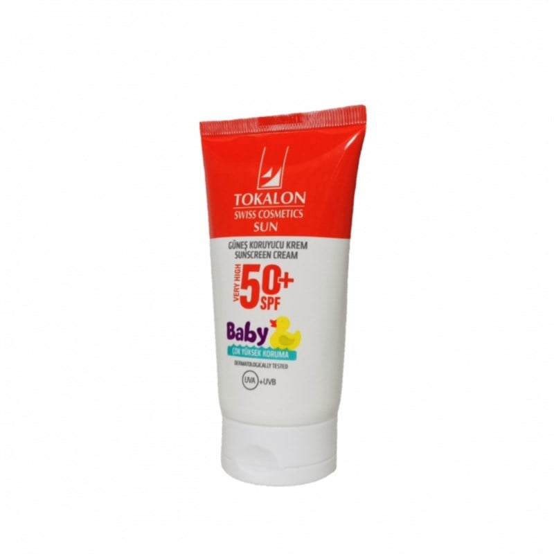 ÇOCUK GÜNEŞ KORUYUCU KREM - TOKALON BABY SUNSCREEN CREAM 50 SPF - 150 ML