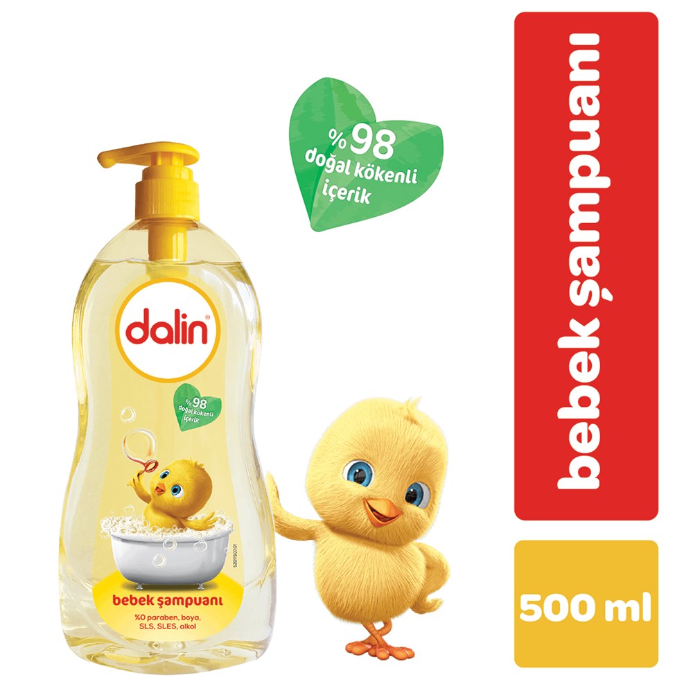Dalin Pompalı Bebek Şampuanı 500 ml