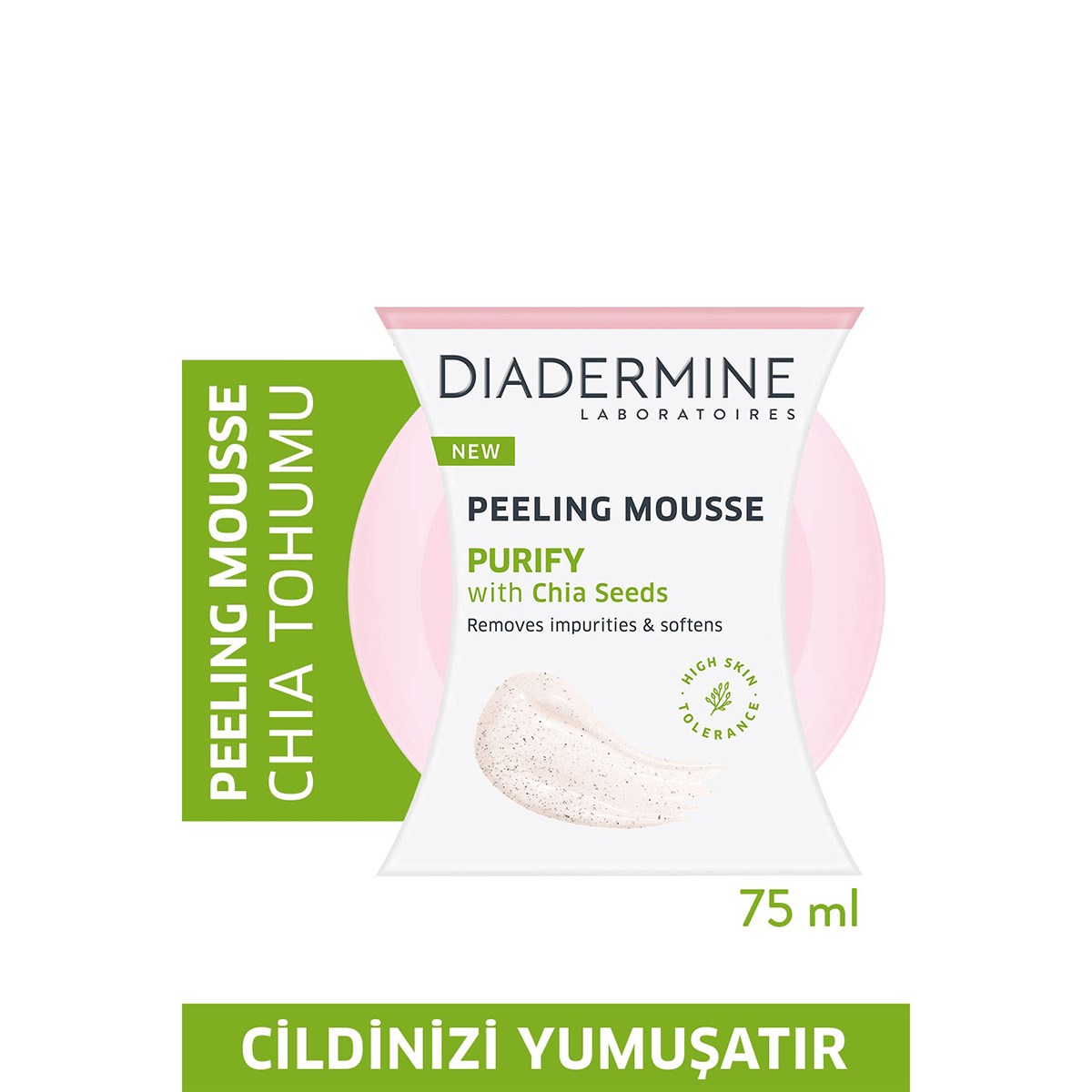 Diadermine Chia Aromalı Arındırıcı Peeling Mousse 75 ml