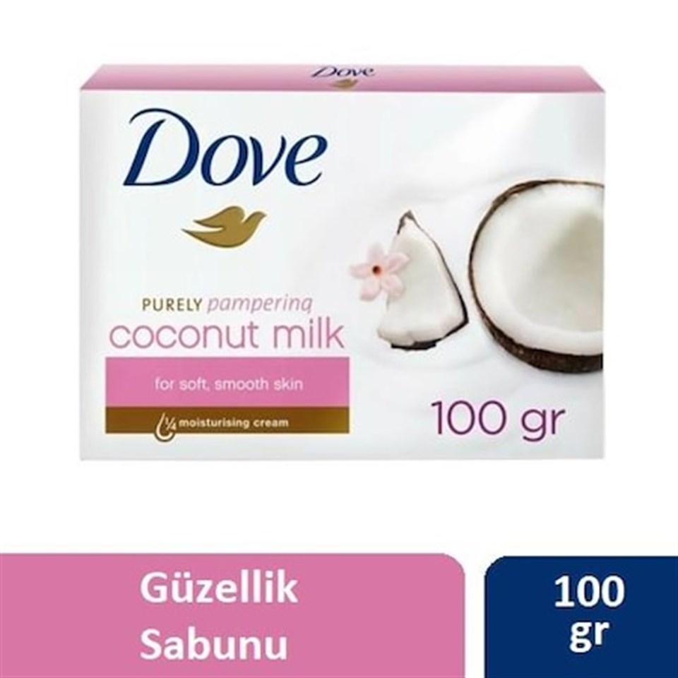 Dove Cream Bar Coconut Hindistan Cevizli Sabun 100Gr