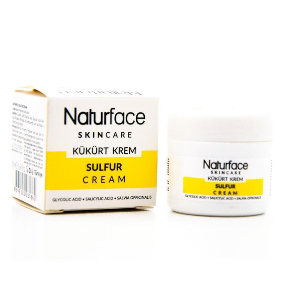 Dr. Rena Dermo Naturface Kükürt Kremi 20ml Skin Care Yağlanma Karşıtı Krem
