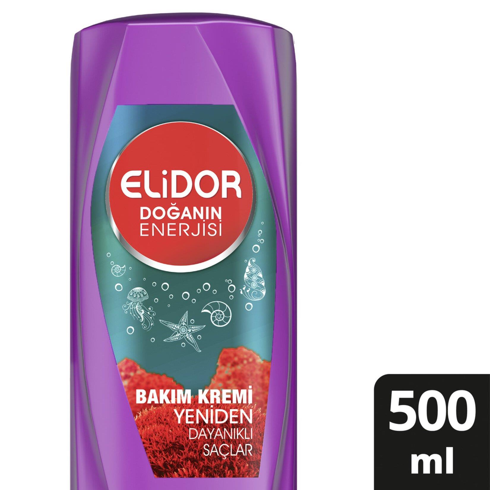Elidor Doğanın Enerjisi Dayanıklı Saç Kremi 500Ml