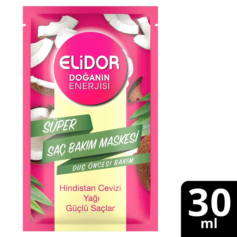 Elidor Hindistan Cevizi Saç Maskesi 30 ml