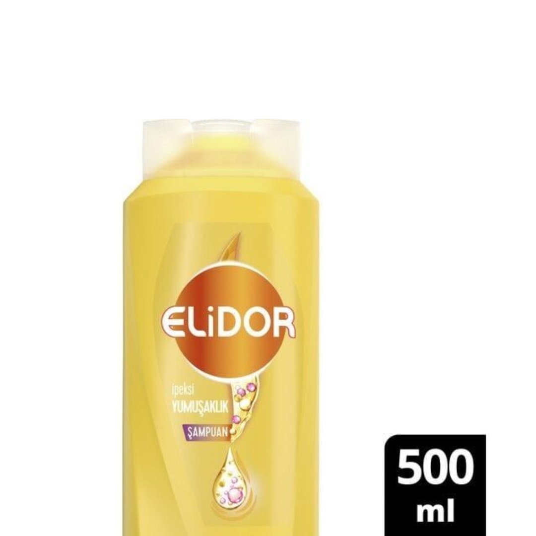 Elidor İpeksi Yumuşaklık Saç Bakım Şampuanı 650 ml