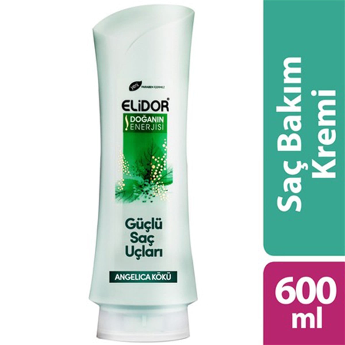 Elidor Saç Bakım Kremi 600 Ml Güçlü Saç Uçları