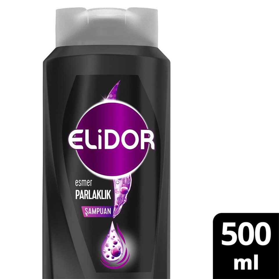 Elidor Superblend Saç Bakım Şampuanı Esmer Parlaklık E Vitamini Chia Tohumu Yağı Melanin 500 ml