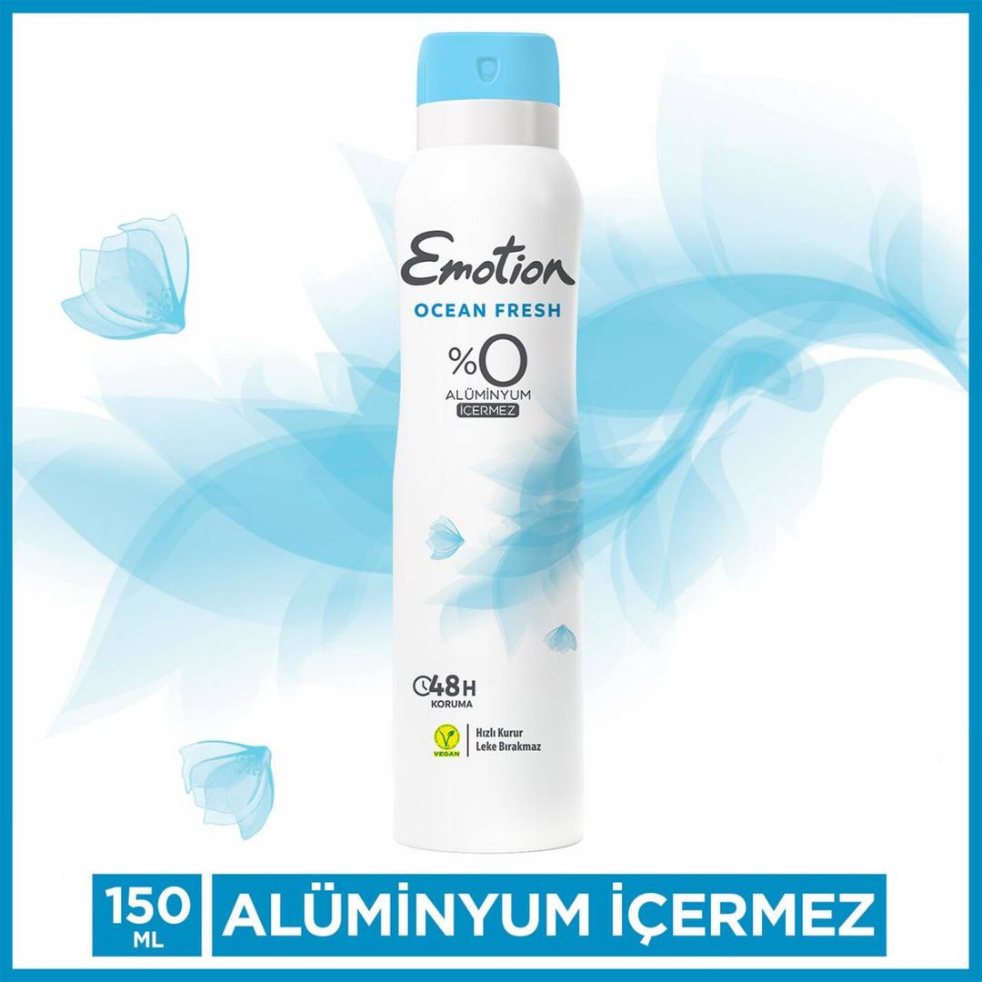 Emotion Ocean Fresh Kadın Deodorant 150 ml