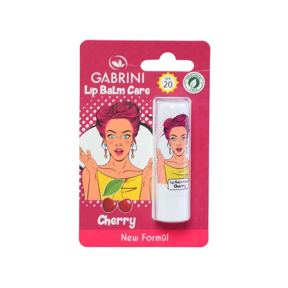 Gabrını Lip Balm Care Dudak Balmı Kiraz