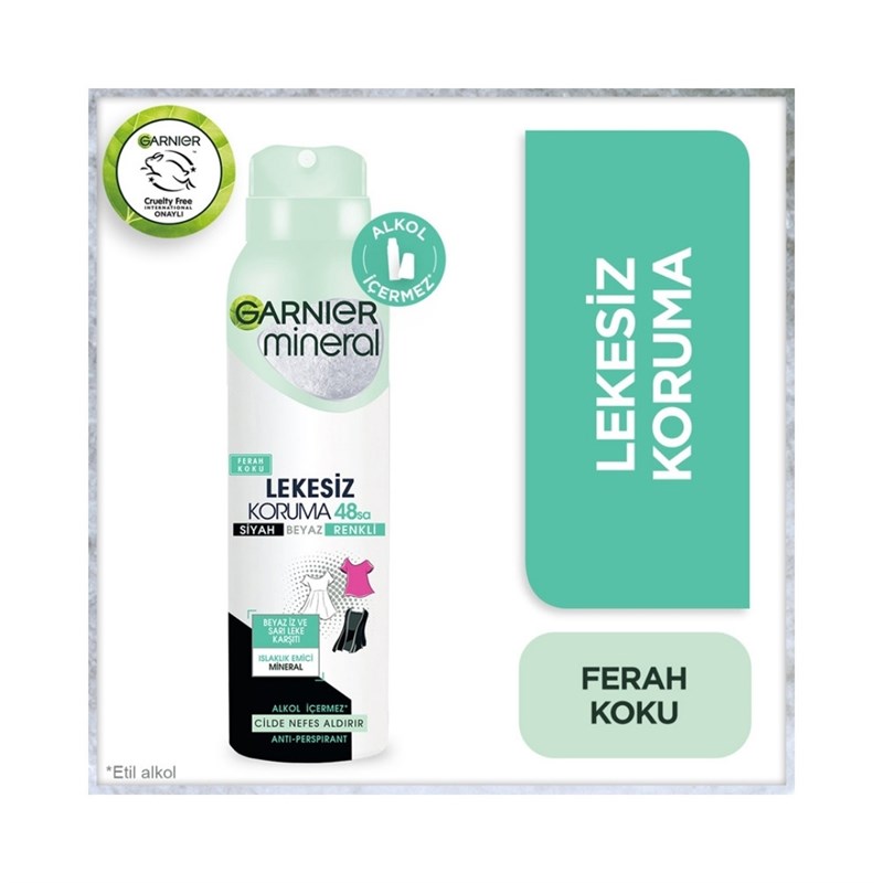 Garnier Lekesiz Koruma Kadın Deodorant Sprey