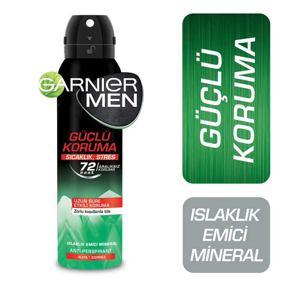 Garnier Men Güçlü Koruma Erkek Deodorant 150ml