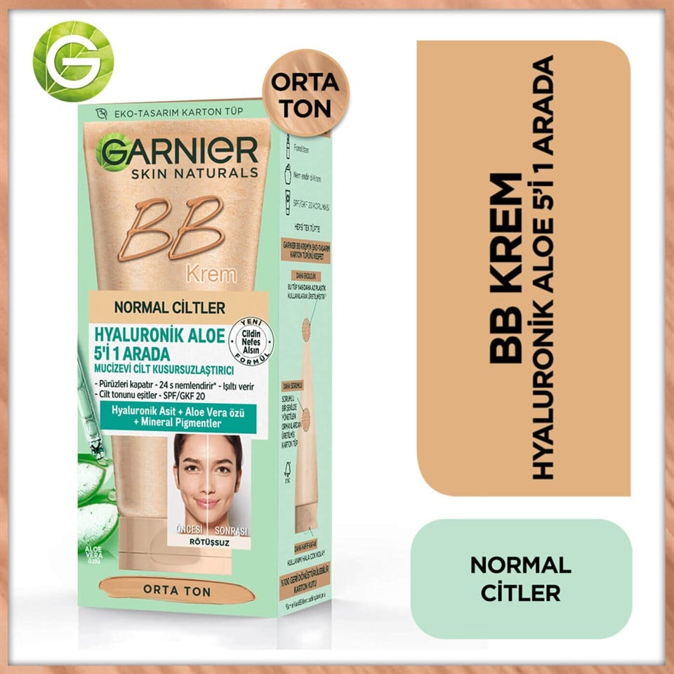 Garnier Skin Naturals BB Krem Orta 50 ml