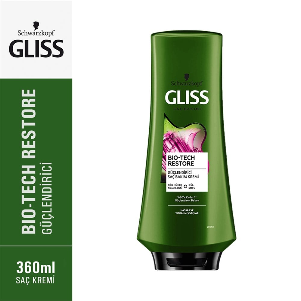 Gliss Bio-Tech Güçlendirici Saç Kremi 360 ml
