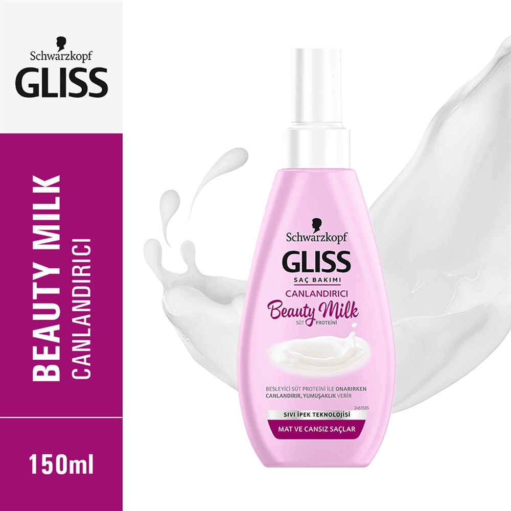 Gliss Güzelleştirici Canlandırcı Saç Bakım Sütü 150 ml,  Altintepeshop.com'da En Uygun Fiyatlar