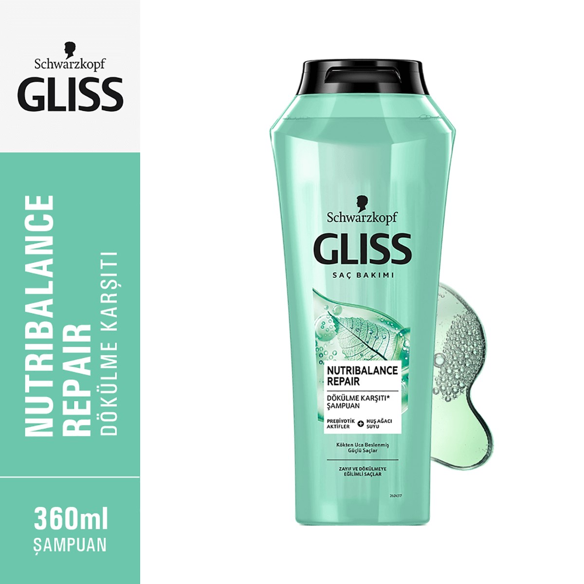Gliss Nutri Balance Şampuan 360 ml