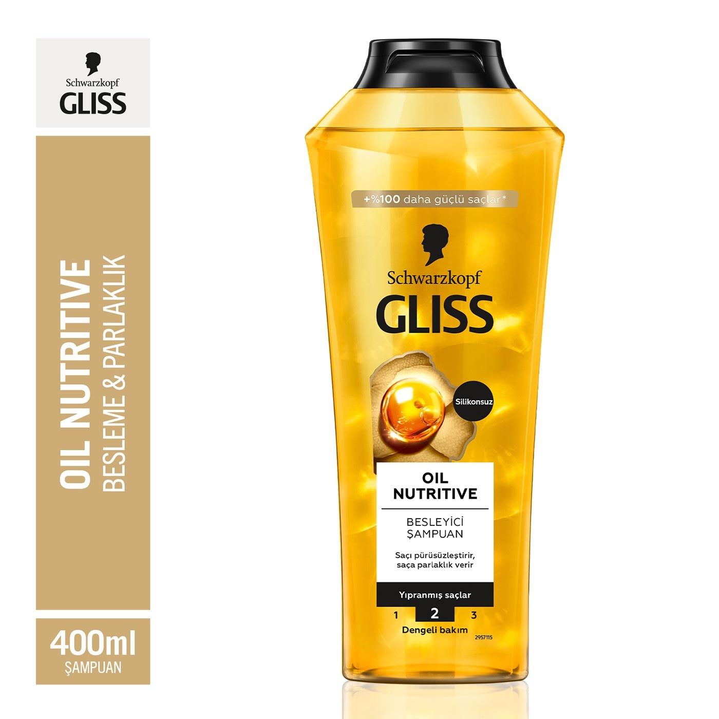 Gliss Şampuan Oil Nutritive 400 ml