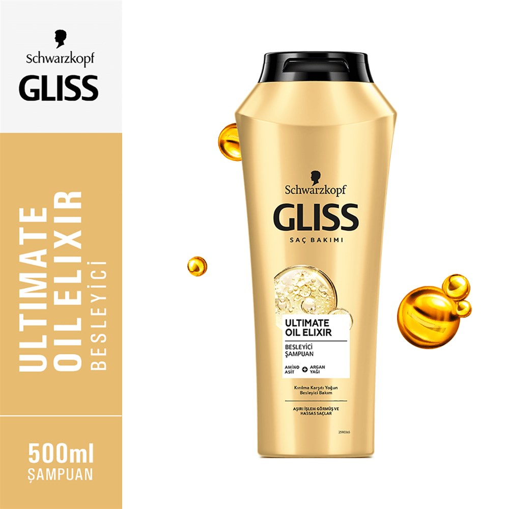 Gliss Ultimate Oil Elixir Şampuan 500 ml