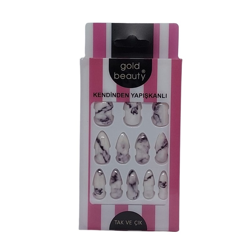 Gold Beauty Kendinden Yapışkanlı Takma Tırnak EP-1535-106