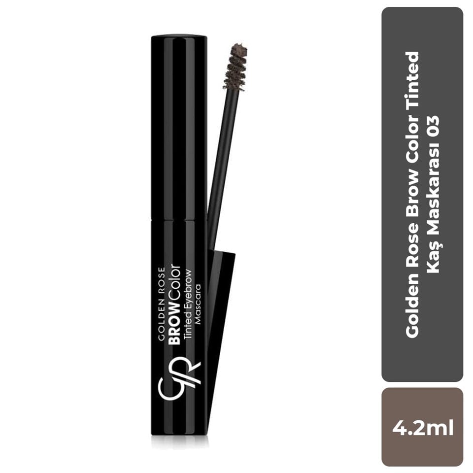 Golden Rose Brow Color Tinted Eyebrow Mascara No:3