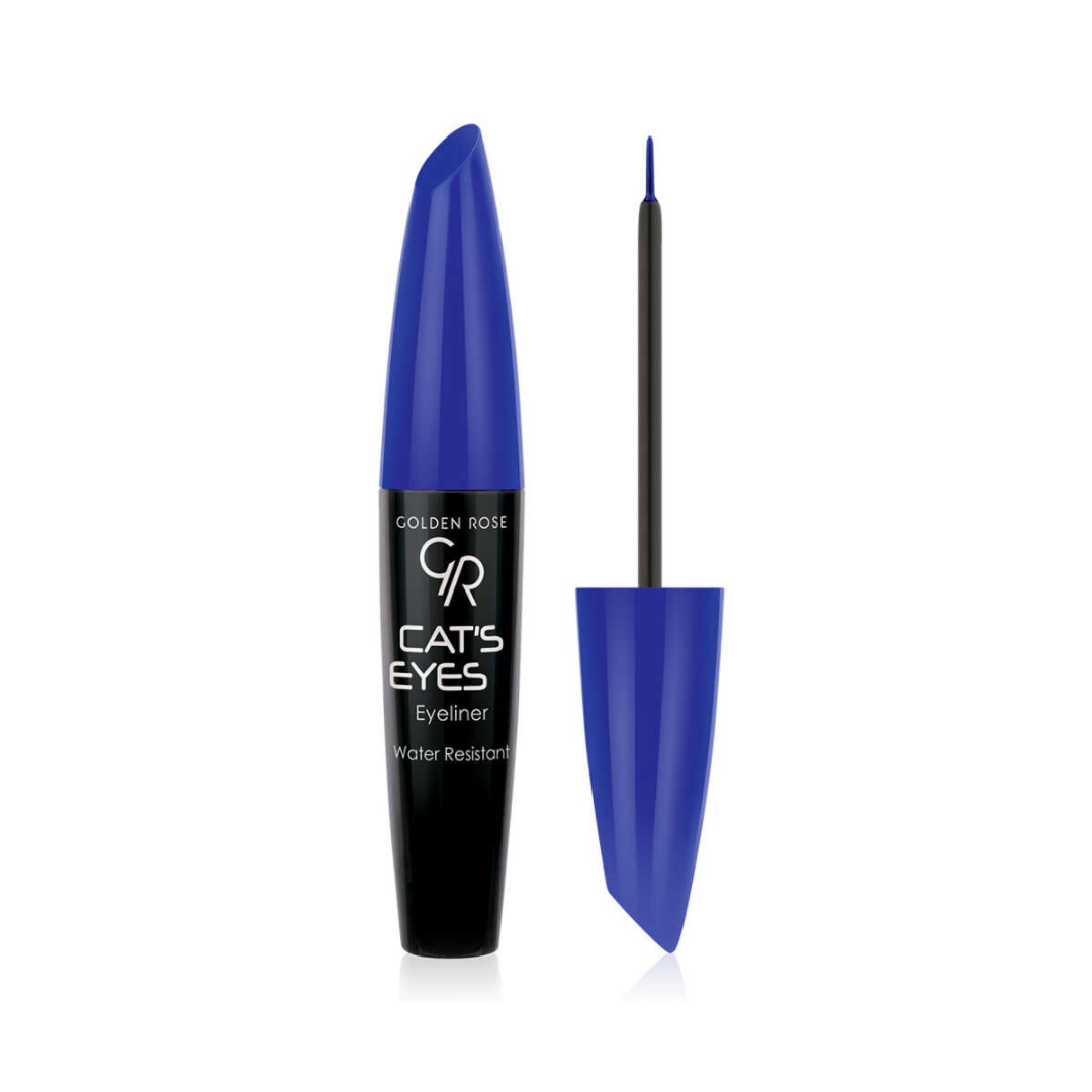 Golden Rose Cat's Eyes Liner Matte Blue