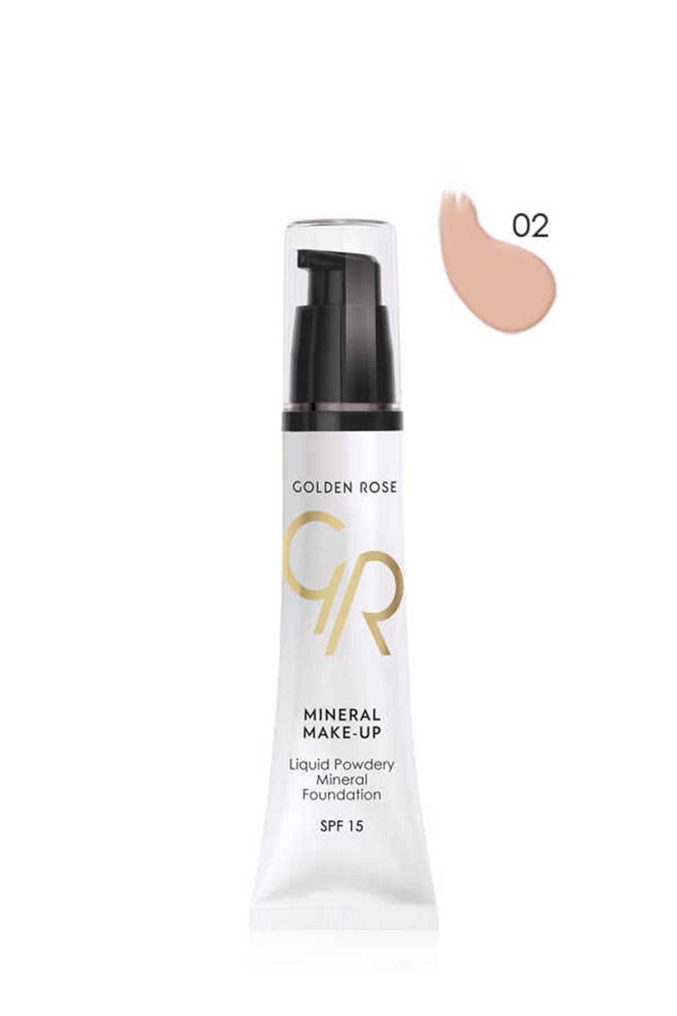 Golden Rose Liquid Powdery Mineral Foundation -02