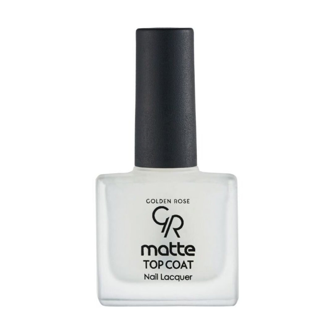 Golden Rose Matte Top Coat Nail Lacquer