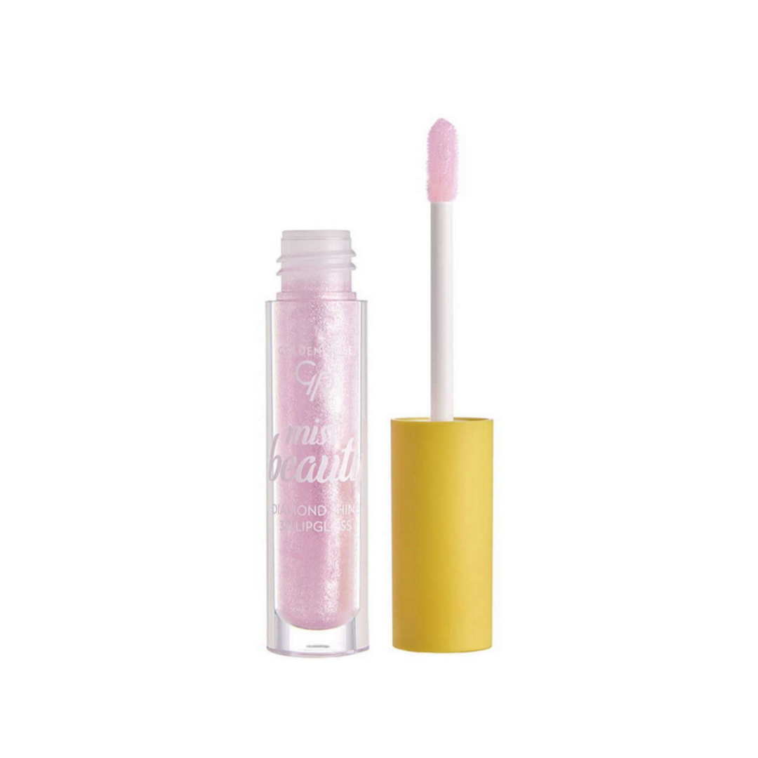 Golden Rose Miss Beauty Diamond Shine 3d Lipgloss-01 Pink Trip